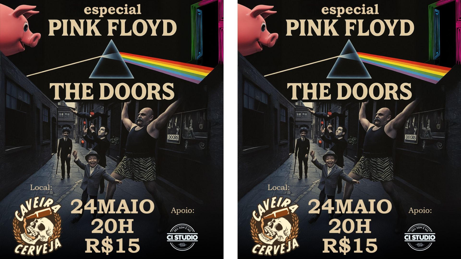 Viagem psicodélica: Cuiabá recebe tributo especial a Pink Floyd e The Doors neste sábado; veja vídeo