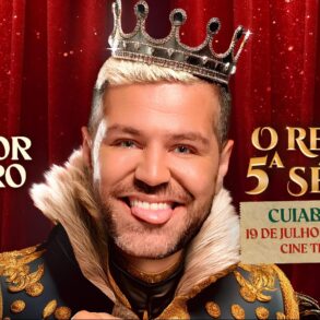 Victor Sarro promete arrancar gargalhadas em Cuiabá com show “O Rei da 5ª Série”; veja vídeo