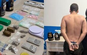 Casal é preso com drogas escondidas em caixa de som