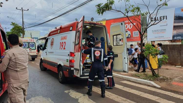 Menina de 8 anos é atropelada em Cuiabá