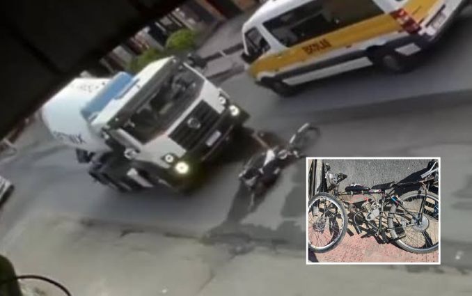Menino de 13 anos cai de bicicleta e morre atropelado por caminhão