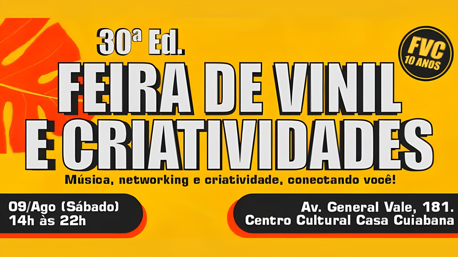 Greice Poncea lança peças inéditas na 30ª Feira de Vinil e Criatividades e agita sábado cultural em Cuiabá; veja vídeo
