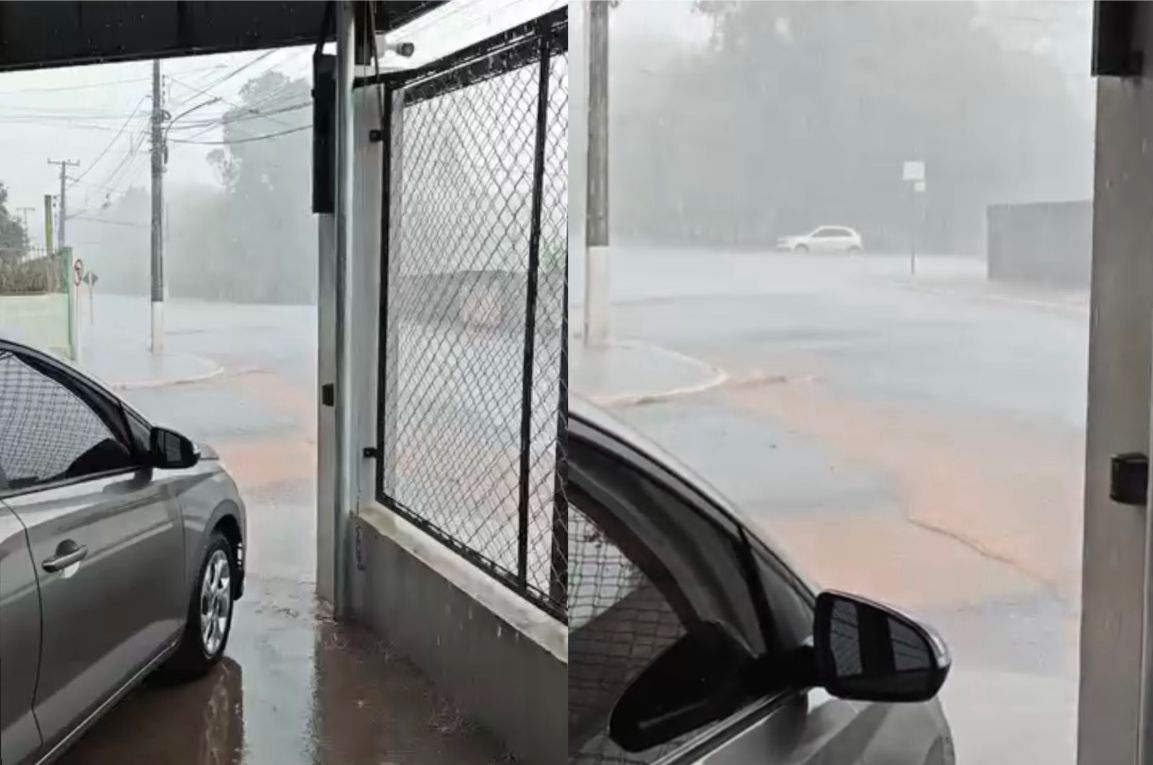 Moradores de Juína Comemoram Alívio com Chuva Refrescante