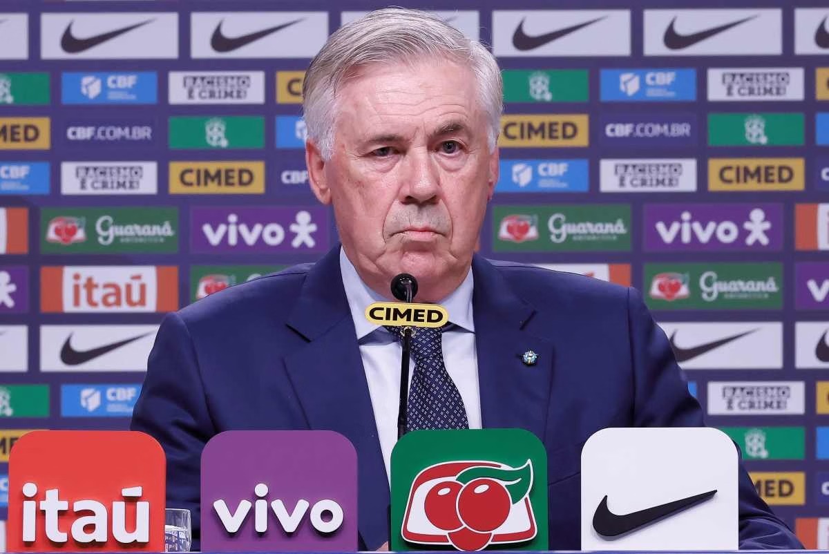 Seleção Brasileira: Ancelotti revela convocação para enfrentamento contra Chile e Bolívia