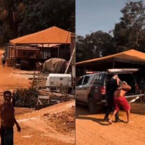 Homem Ameaça Matar Colegas e Tenta Atacar com Facão