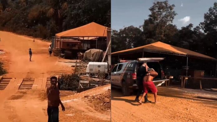 Homem Ameaça Matar Colegas e Tenta Atacar com Facão