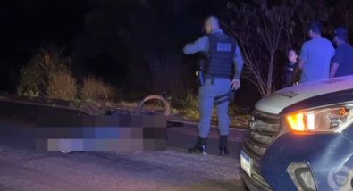 Ciclista perde a vida em acidente com moto na BR-174
