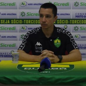 Eduardo Barros comenta empate do Cuiabá diante do Vila Nova: "Nosso time foi superior"