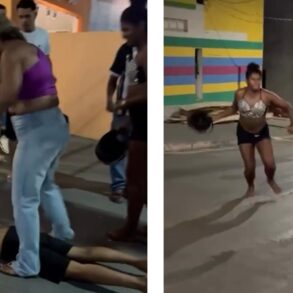 Confusão termina em pancadaria no centro de Diamantino durante a madrugada