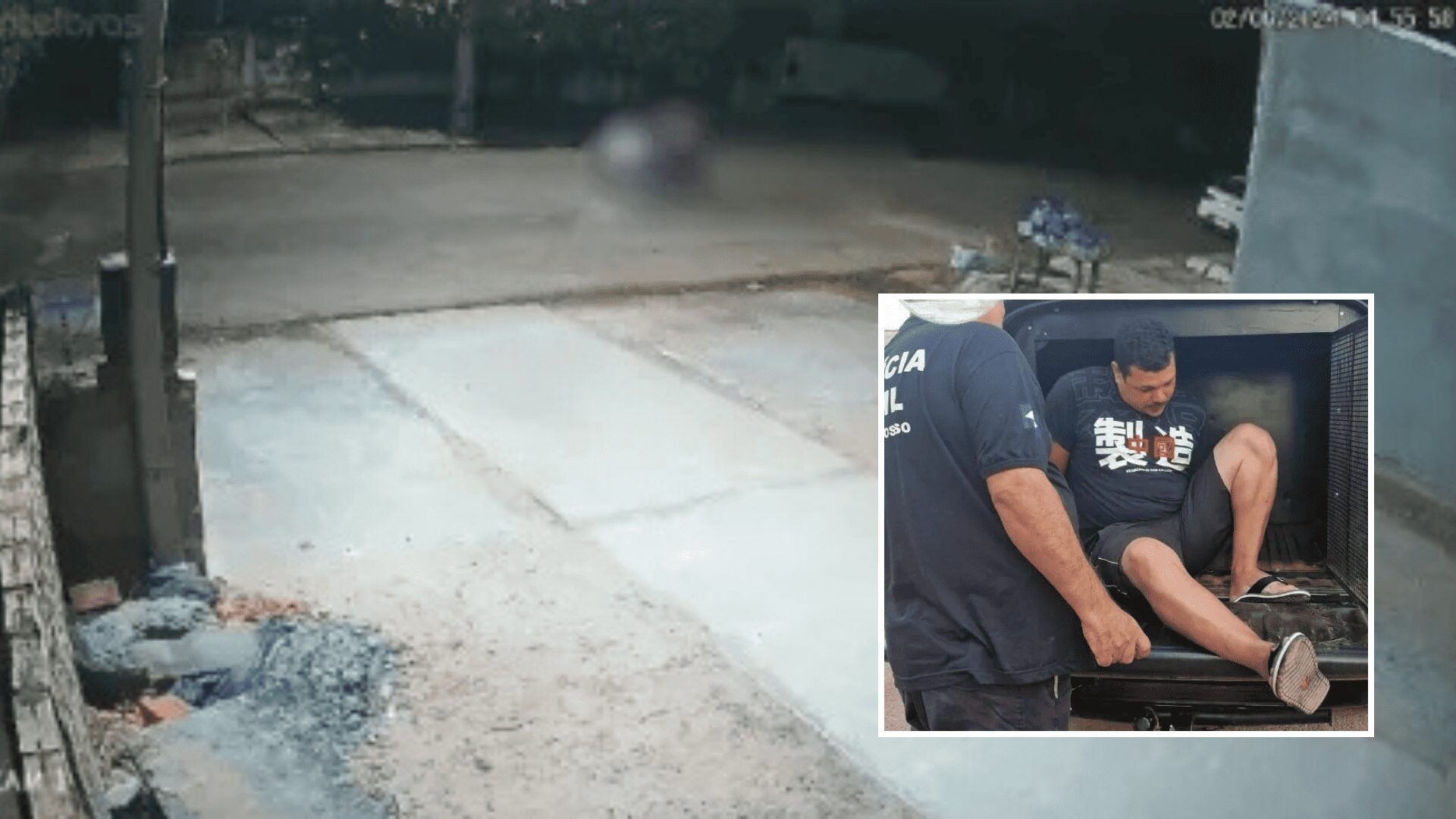 Feminicida que arrastou corpo de namorada pelas ruas de Sinop será julgado por videoconferência em novembro