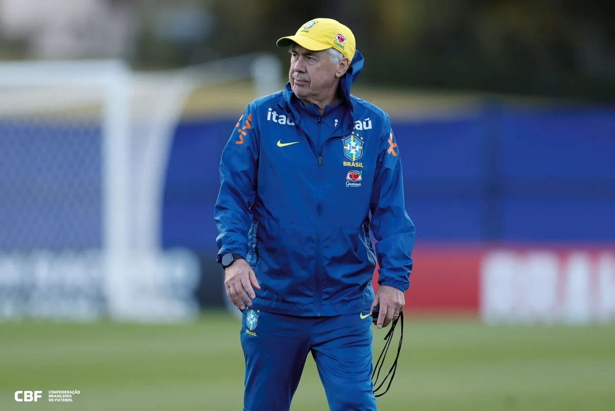 Seleção Brasileira tem seis nomes inéditos na era Ancelotti; confira os convocados