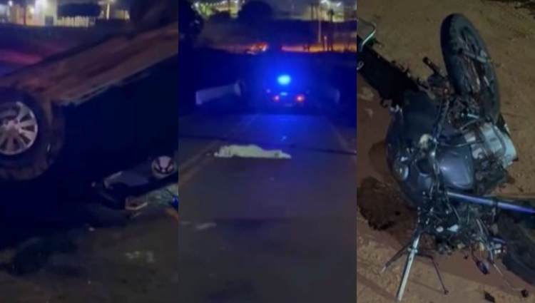 Motociclista Morre e Duas Pessoas Ficam em Estado Grave