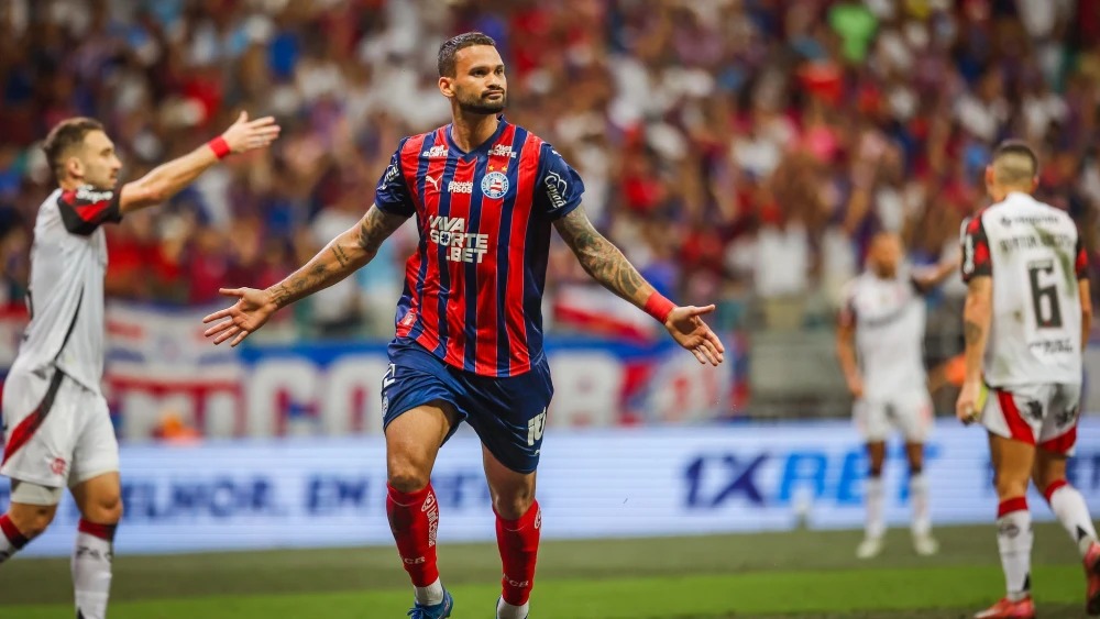 Bahia vence Flamengo e assume a 5ª posição do Brasileirão com gol de Willian José; veja os gols