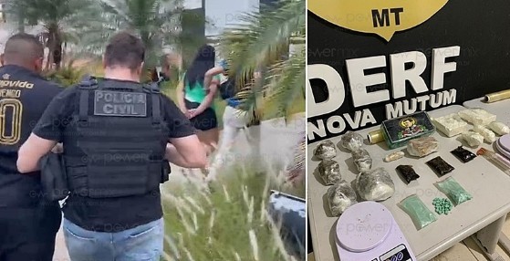 polícia descobre centro de distribuição de drogas em propriedade rural