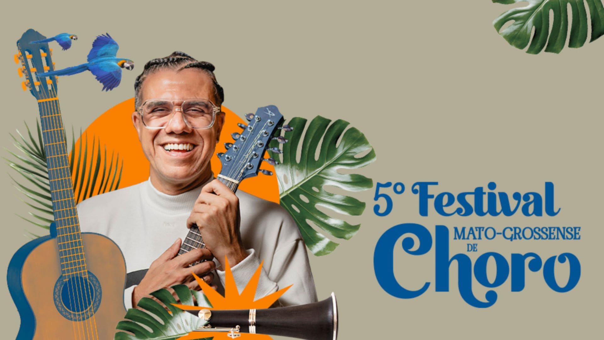 5º Festival Mato-Grossense de choro une mestres e inovadores no coração de Cuiabá