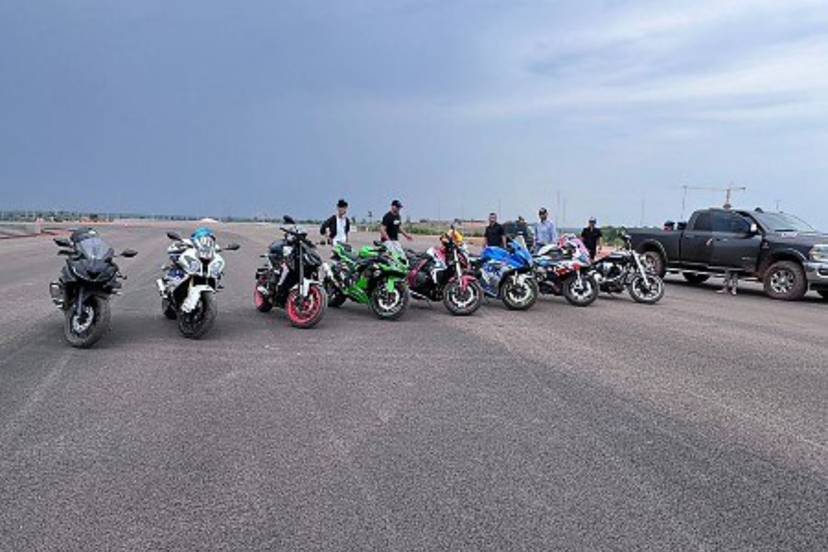 Vídeo: pilotos testam pista de motovelocidade no Parque Novo Mato Grosso