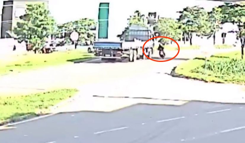Motociclista é Arrastada por Caminhão em Sinop