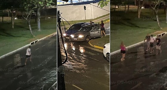 Moradores capturam motorista bêbado após acidente