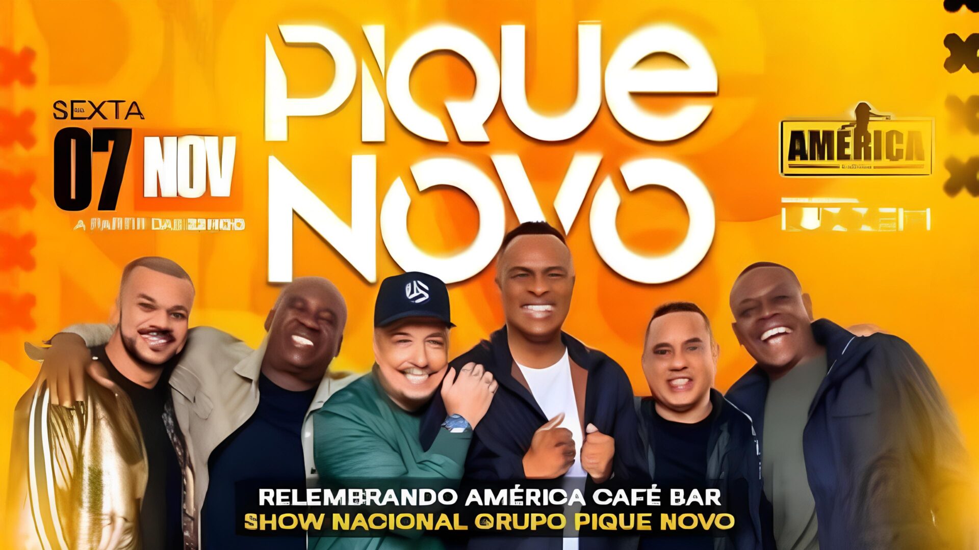 Pique Novo promete uma noite de nostalgia no Luzzem Lounge em Cuiabá