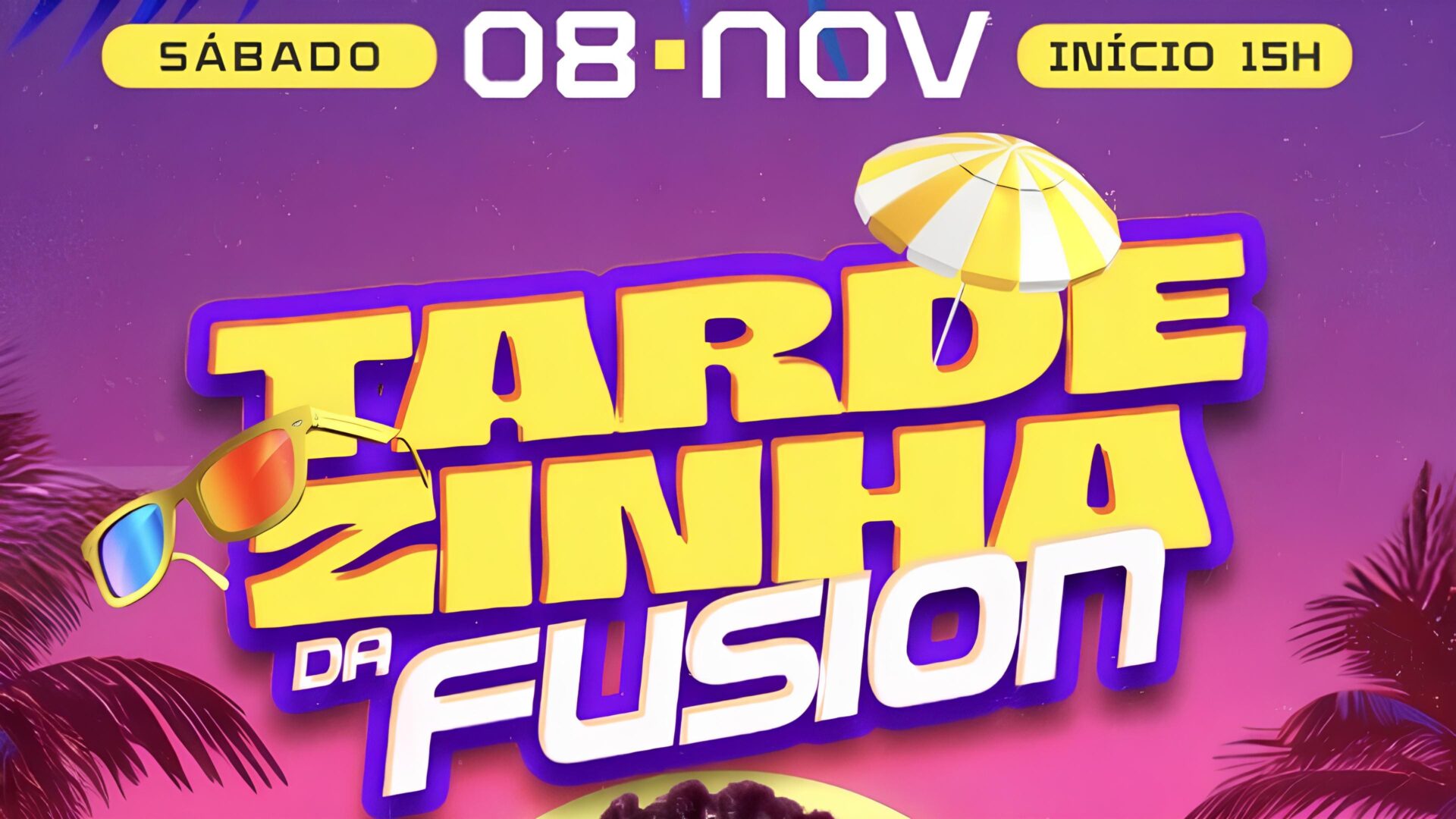 A Tardezinha da Fusion chega para transformar o sábado de Cuiabá com energia e grandes DJs