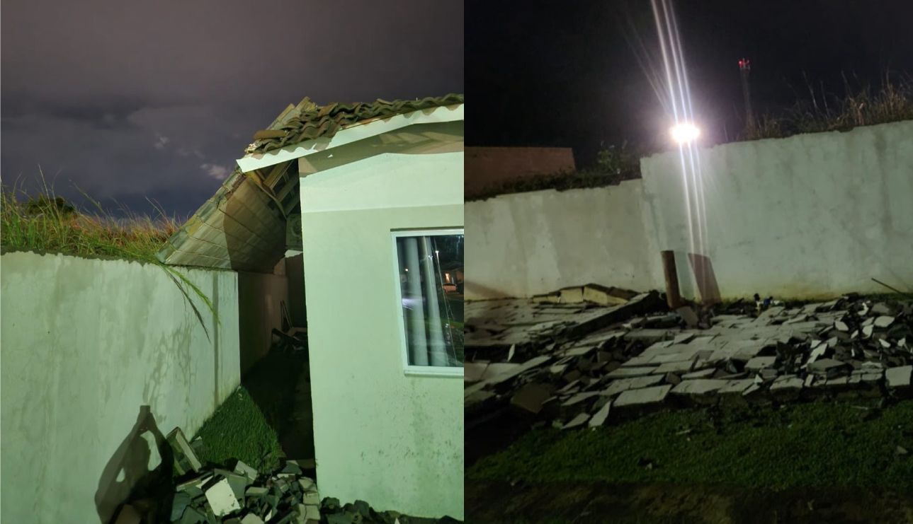 Tempestade Devastadora Em Várzea Grande
