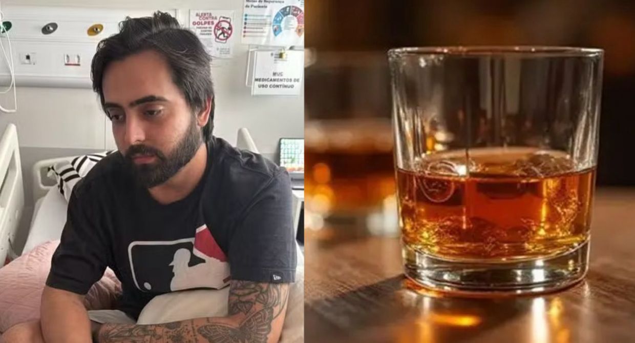 Metanol em Bebida Causa Perda de Visão em Empresário