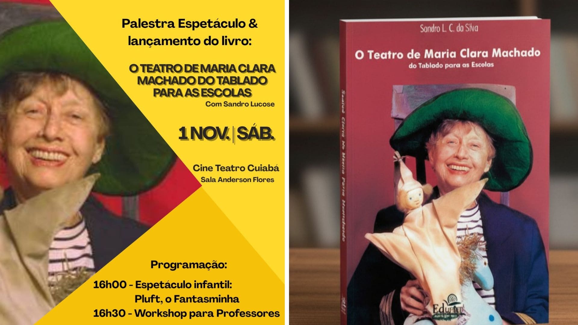 Cuiabá recebe evento imperdível sobre o teatro de Maria Clara Machado