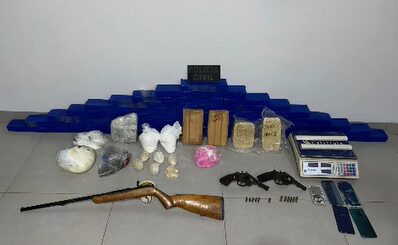 Polícia Civil apreende 45 tabletes de maconha e cocaína em operação em Campo Novo do Parecis; veja vídeo