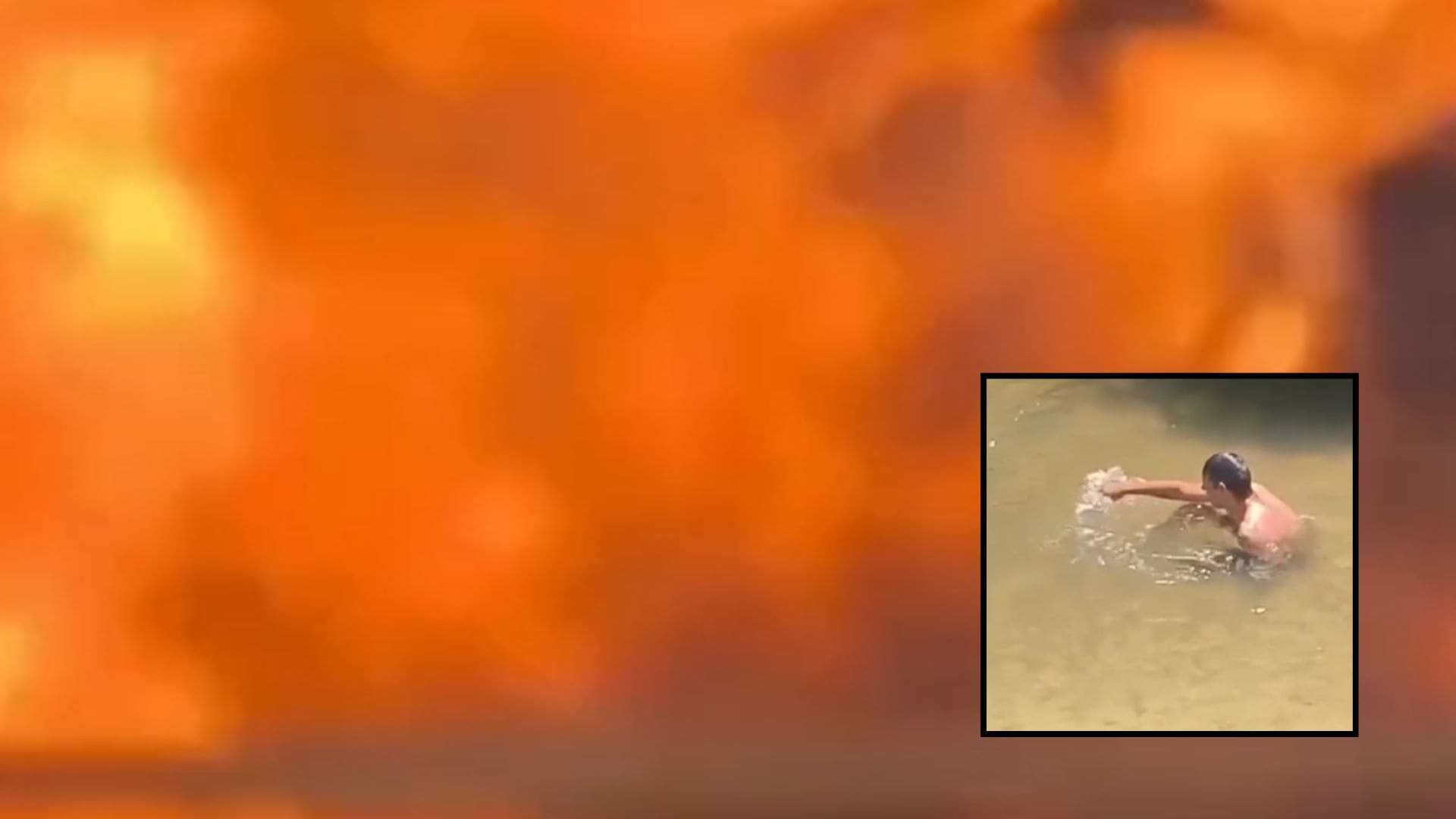 Mulher incendeia carro do marido após flagrá-lo com suposta amante em rio de Mato Grosso