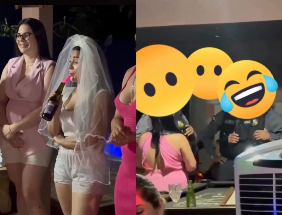 Despedida de Solteira Termina com Polícia e Risadas