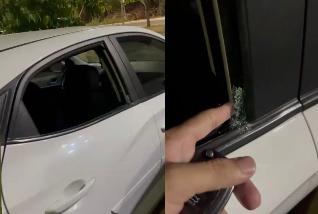 Criminosos Arrombam Carro e Espalham o Medo em Cuiabá
