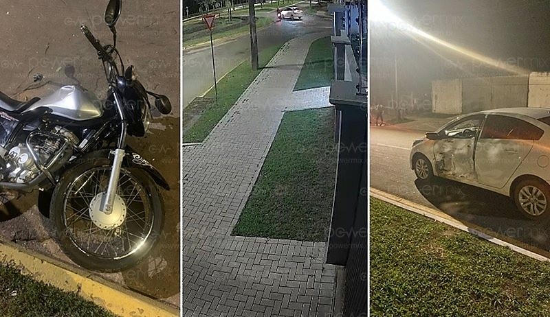 Alta velocidade causa grave acidente em rotatória de Nova Mutum