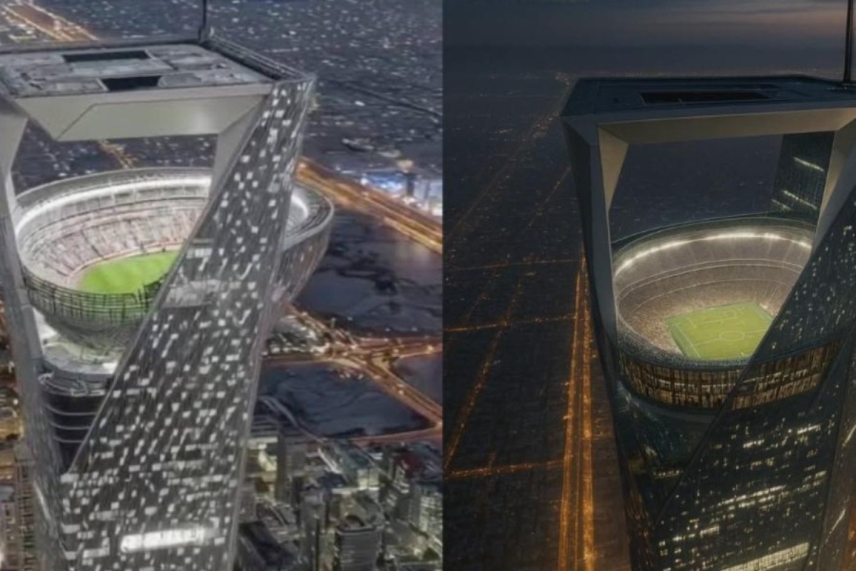 Vídeo: Arábia Saudita anuncia estádio suspenso a 350 metros de altura para Copa de 2034