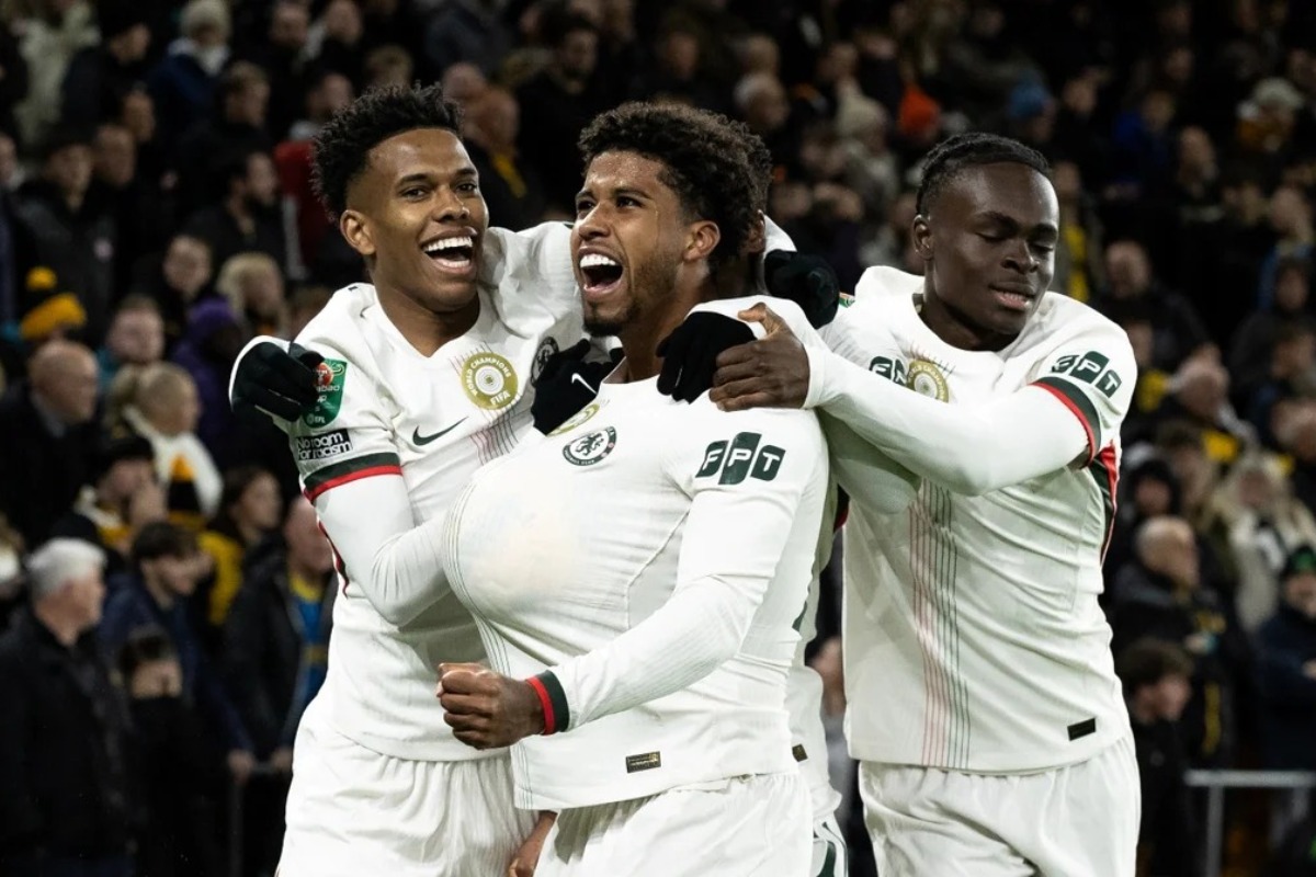 Vídeo: Chelsea posta gol de Andrey Santos com funk de Rayan e viraliza nas redes