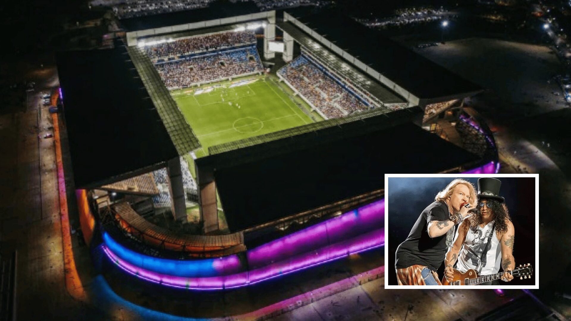 Organização do show do Guns N’ Roses esclarece regras de entrada e itens proibidos na Arena Pantanal