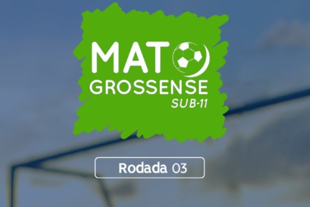 Sub-11 em campo: 3ª rodada do Mato-grossense movimenta cidades e reforça espírito esportivo