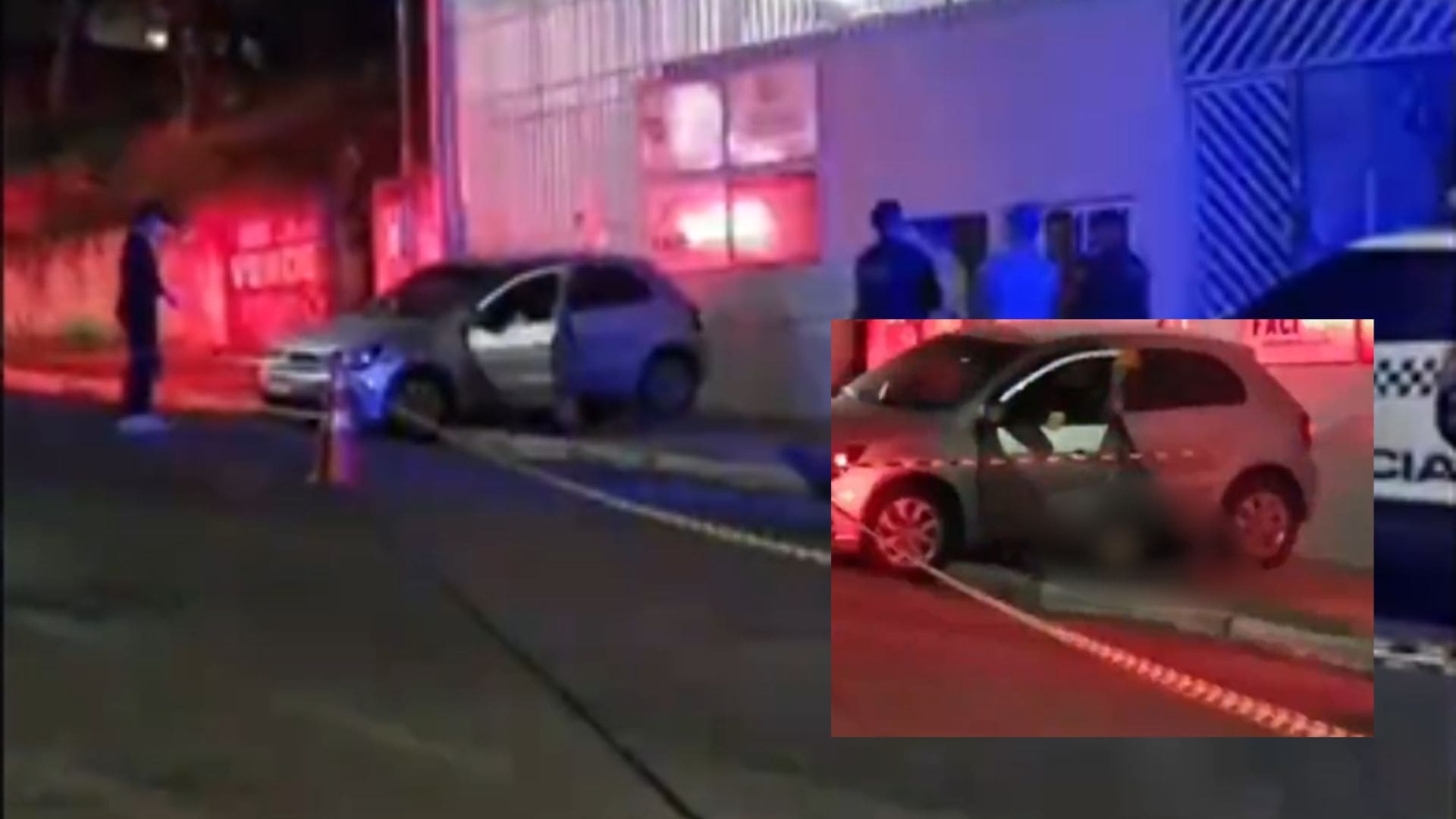 Homem é executado a tiros dentro de carro no Centro de Cuiabá