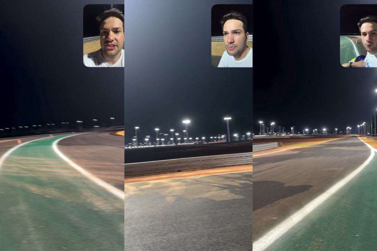 “Sensacional”: Felipe Fraga compara autódromo de Cuiabá ao circuito de Bahrein; veja vídeo