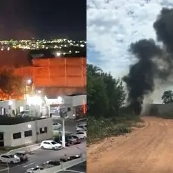 Incêndios atingem área próxima ao presídio em Cuiabá