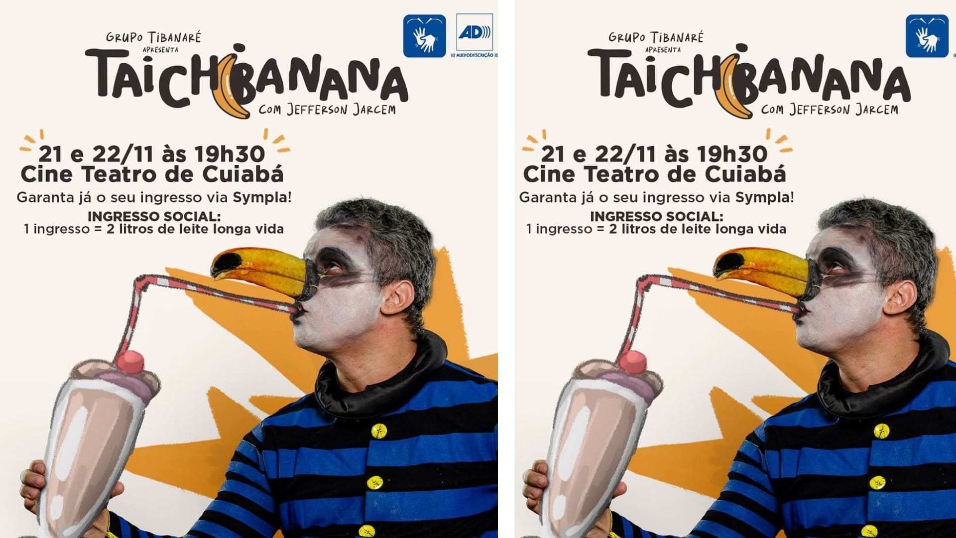 Taichibanana promete transformar o Cine Teatro Cuiabá em um laboratório de humor e crítica social