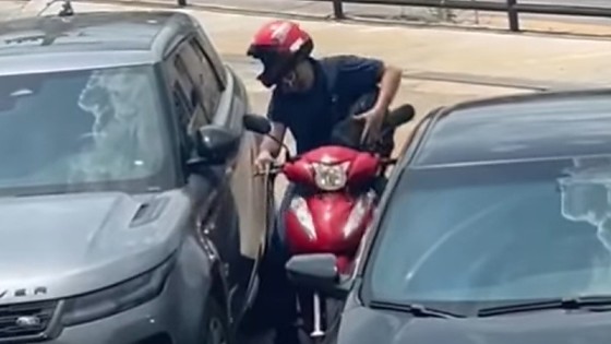 Criminoso Ataca Vários Carros em Cuiabá