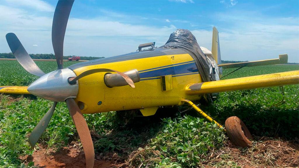 Piloto Sobrevive à Queda de Avião em MT