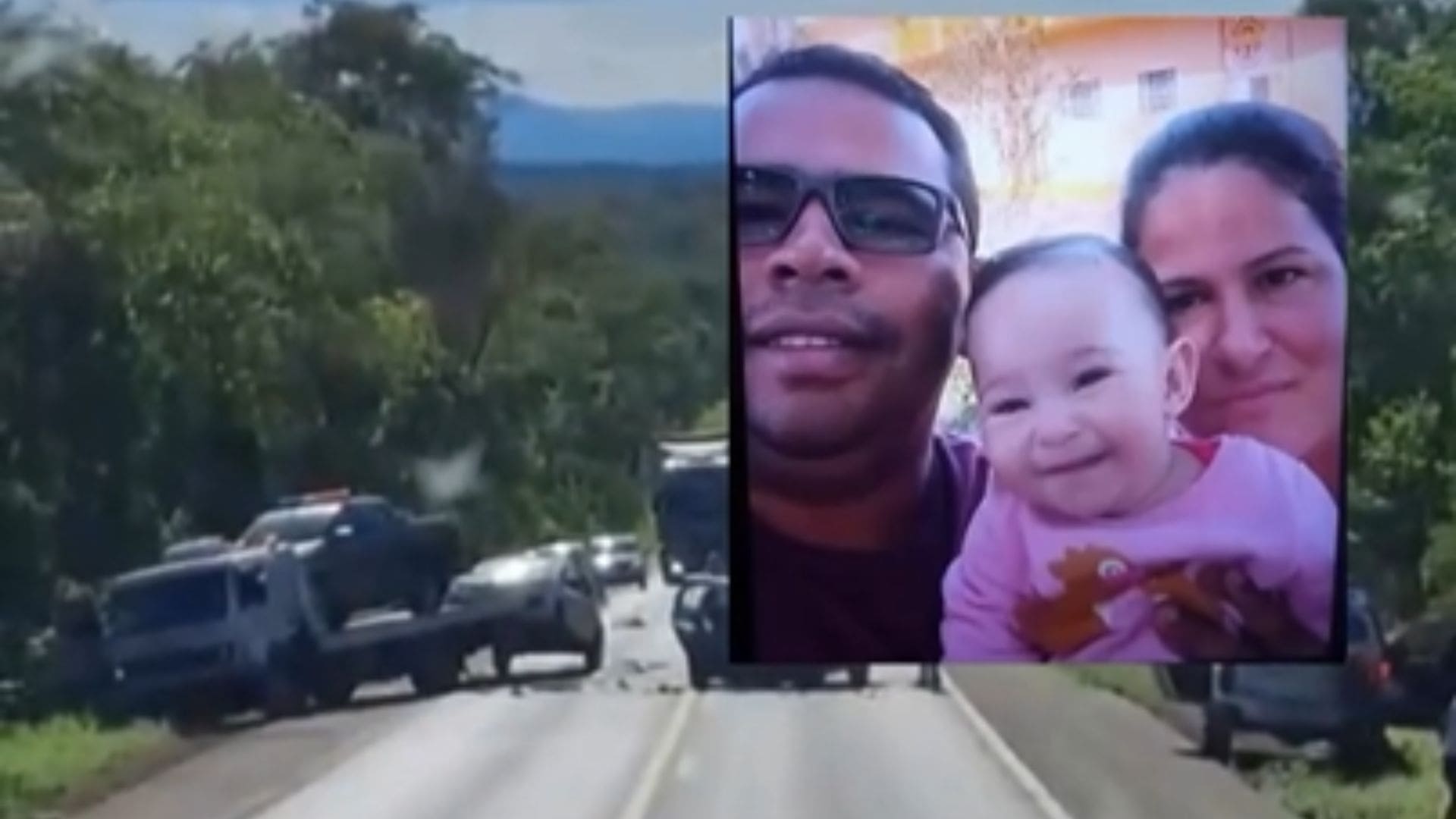 Pais morrem em acidente em Poconé e bebê não resiste após resgate; veja vídeo