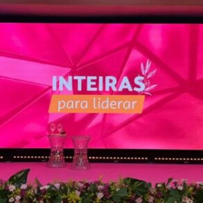 Evento Inteiras para Liderar traz Giovanna Antonelli a Cuiabá para falar sobre narrativa e empreendedorismo; veja vídeo