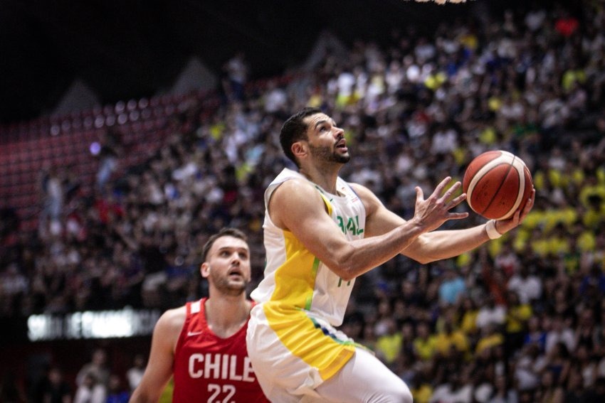 Brasil vence o Chile, embala nas Eliminatórias da Copa do Mundo de Basquete e projeta confronto com Venezuela