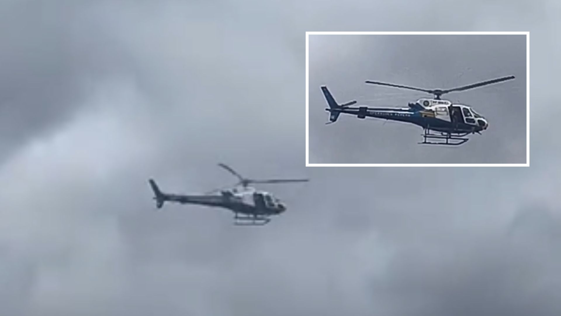 Várzea Grande amanhece com helicóptero do CIOPAER sobrevoando áreas centrais; veja vídeo