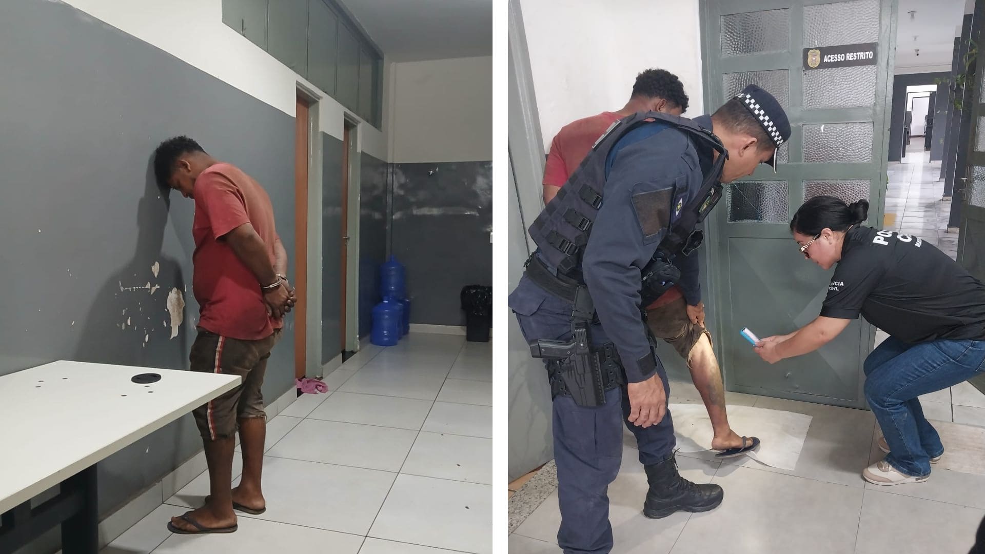 Guarda Municipal localiza foragido do Maranhão e cumpre mandado de prisão em Várzea Grande; veja vídeo